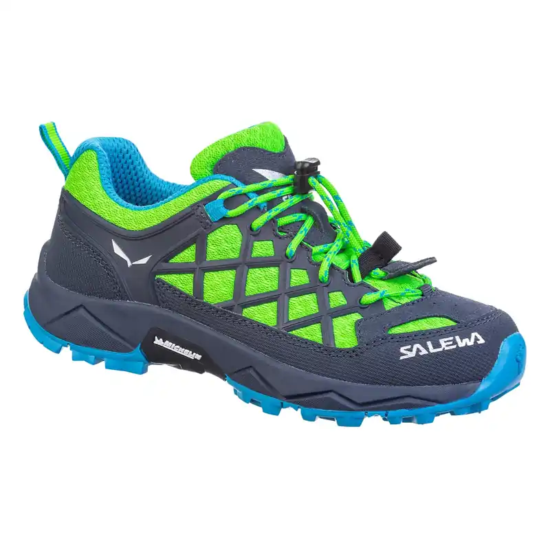 Jr Wildfire - Fluo Green/blue Danube - 6