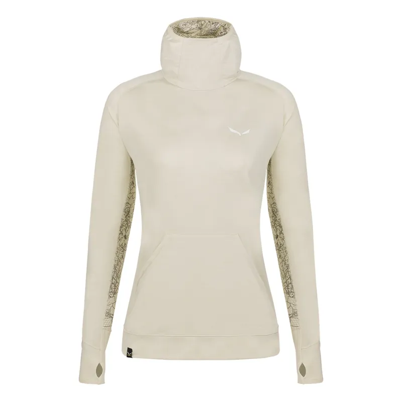 Women‘s Puez Melange Dry Hoody - Oatmeal Melange - Medium