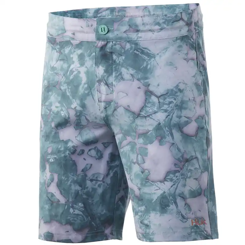 Men‘s Pursuit Mossy Oak Fracture Boardshort - Mo Seafoam - 28