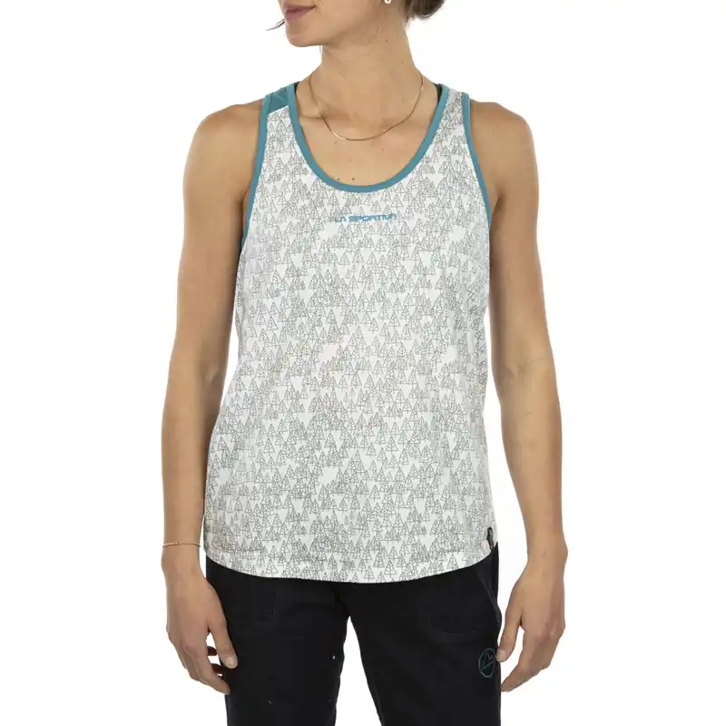 Women‘s Trees Tank - White/topaz - rge