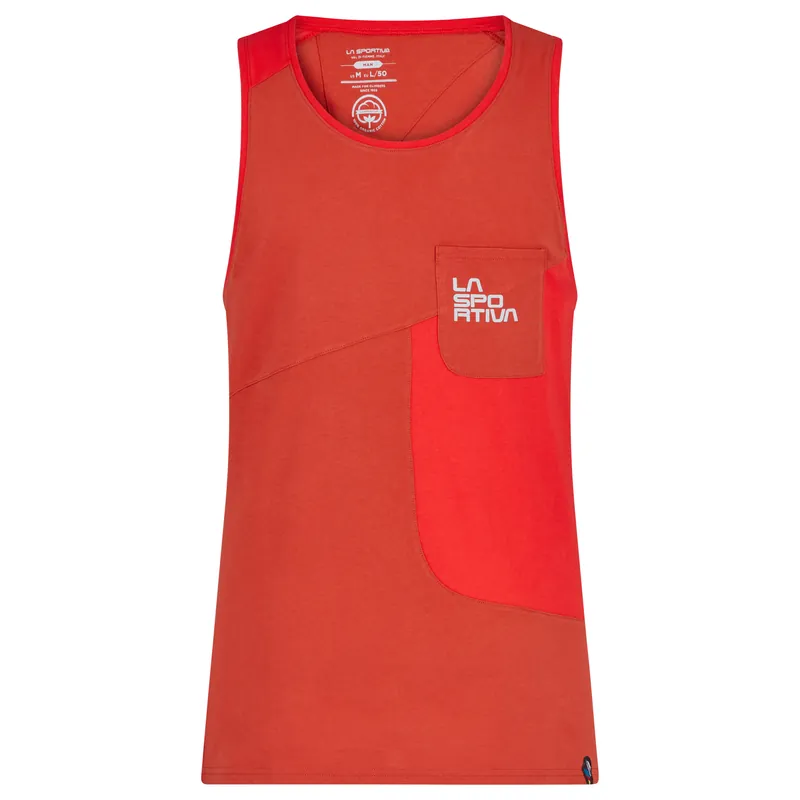 Men‘s Dude Tank - Saffron/goji - XL