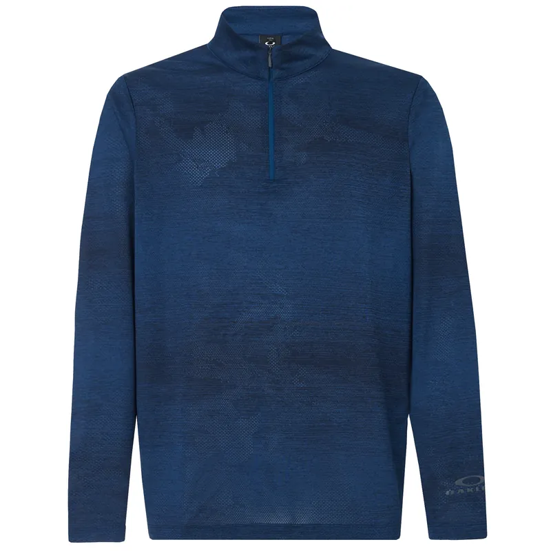 Men‘s Contender Half Zip - Poseidon Dk Heather - Medium