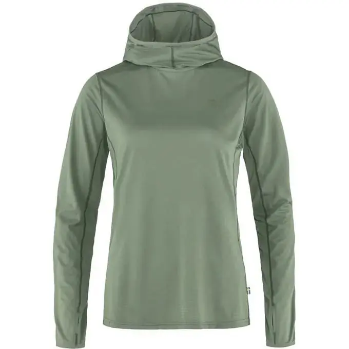Women‘s Abisko Sun-hoodie - Patina Green - XS