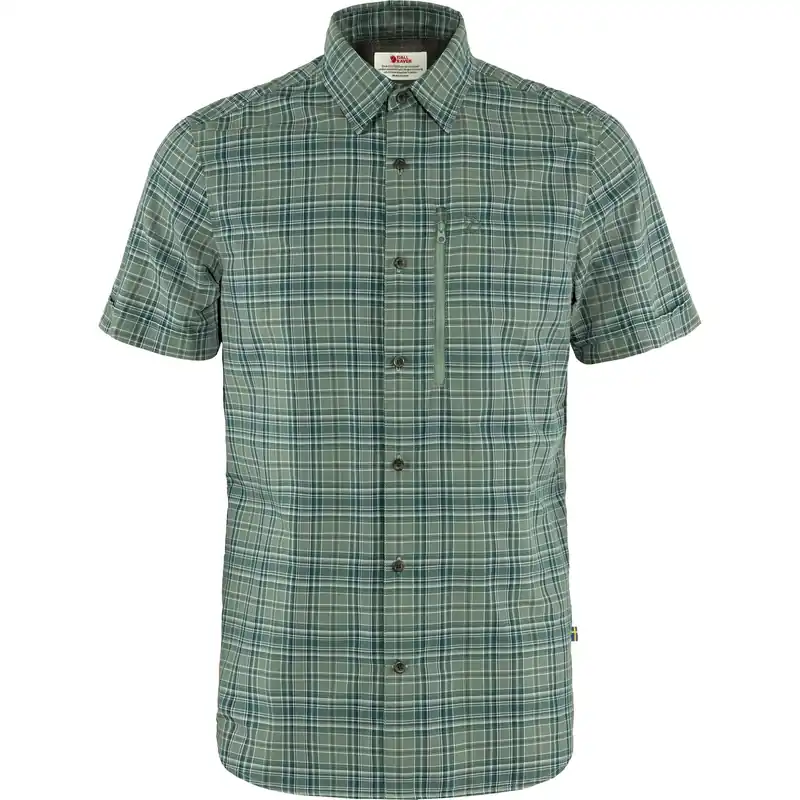 Men‘s Abisko Hike Shirt Ss - Arctic Green-patina Green - Small
