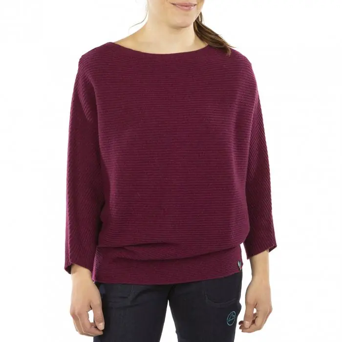 Women‘s Alika Pullover - Red Plum - XS