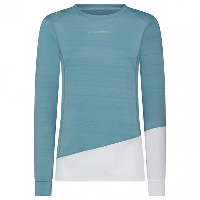 Women‘s Dash Long Sleeve - Mist/ White - rge
