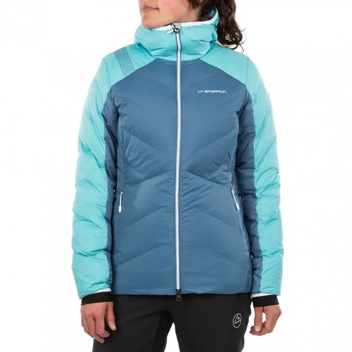 Women‘s Atlas Down Jacket - Atlantic/ Aquarelle - XS