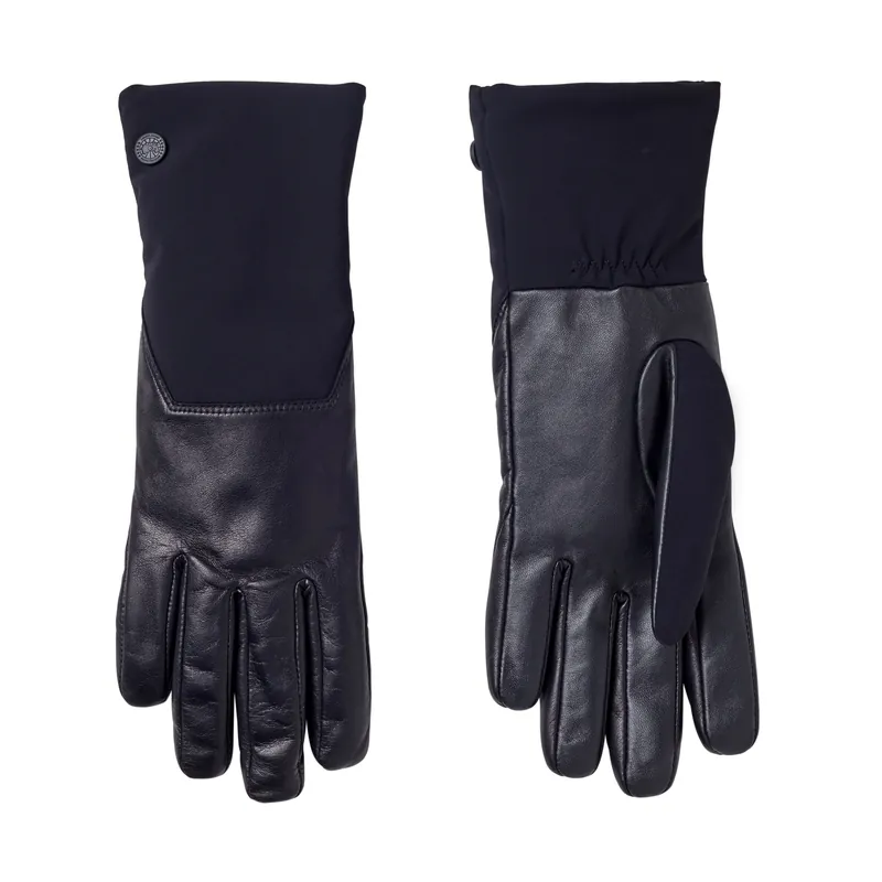 Women‘s Womens Leather Glove - Black - XS