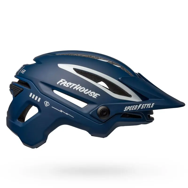 Fasthouse Sixer Helmet - Matte/Gloss Blue/White - Small