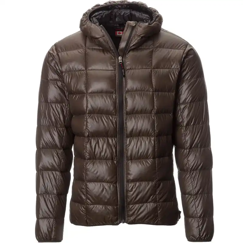 Hooded Flash Jacket - Brown/black - Small