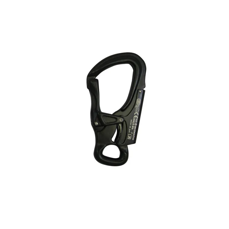 Double Action Aluminum Snaphook - Black