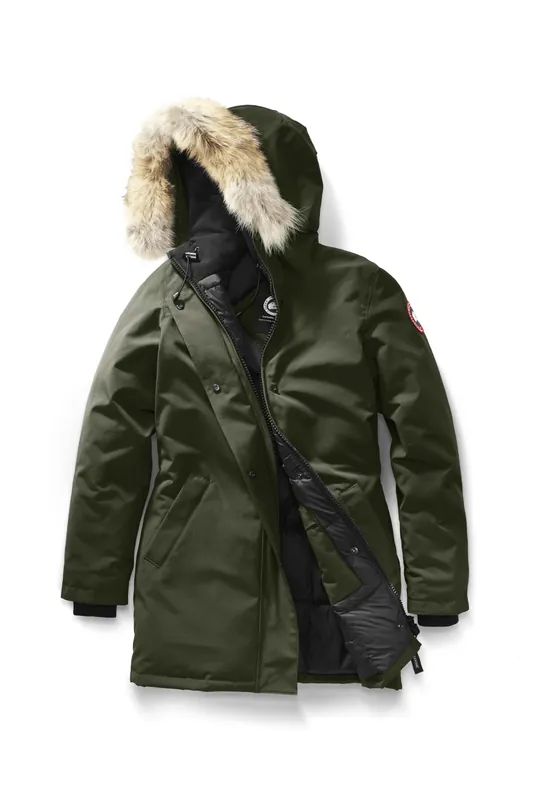 Women‘s Victoria Parka - Military Green - 2XS