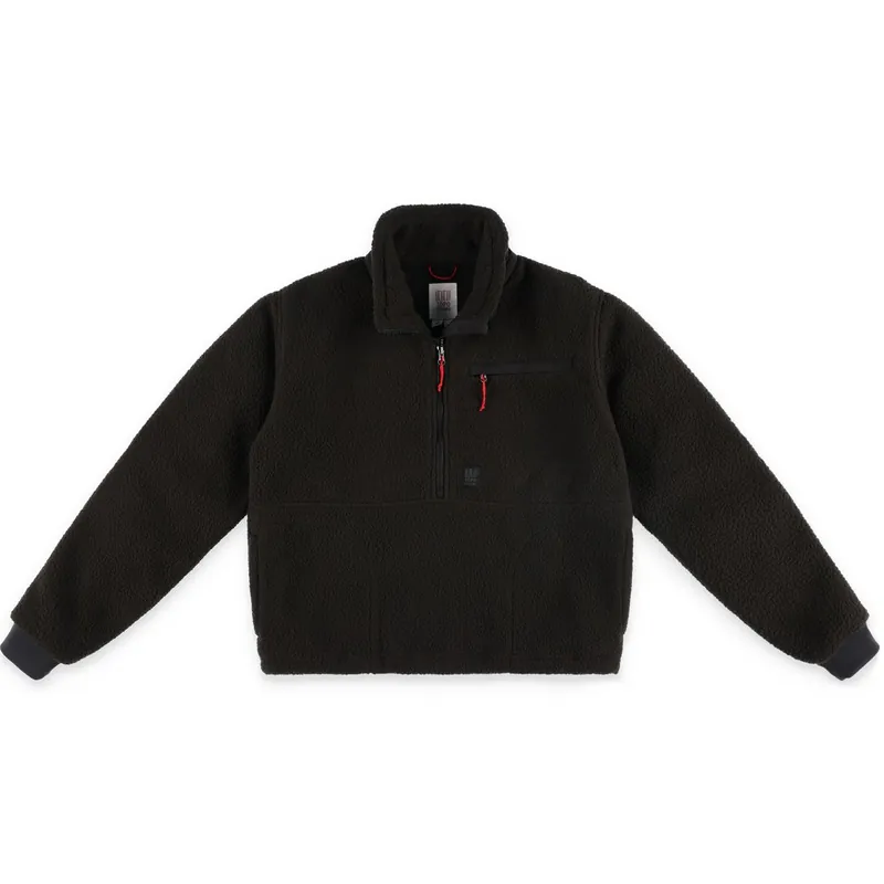 Women‘s Mountain Fleece Pullover - Black/black - XS