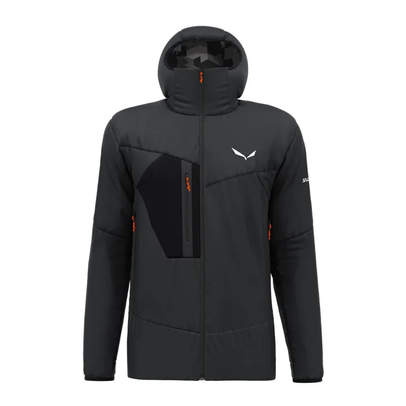 Men‘s Ortles Twr Stretch Hooded Jacket - Black Out - Large