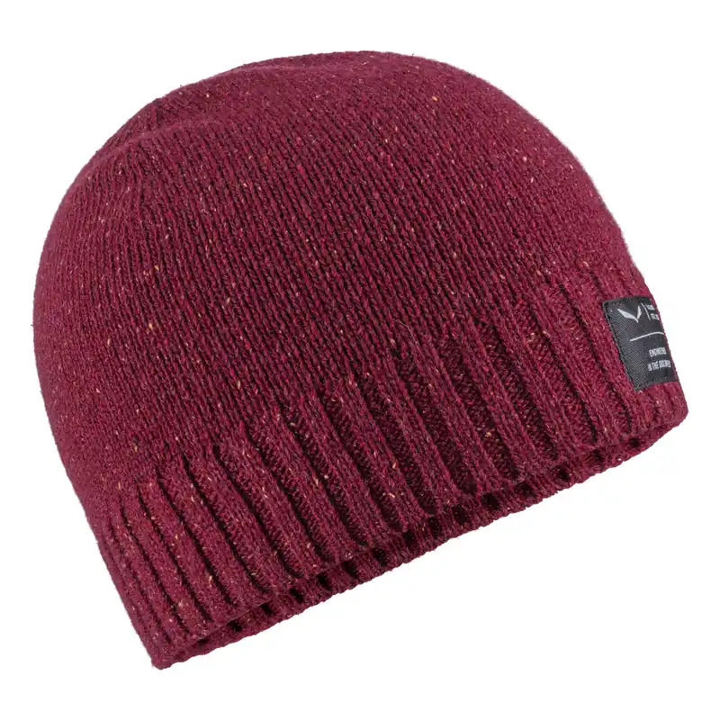 Melange Beanie - Rhodo Red