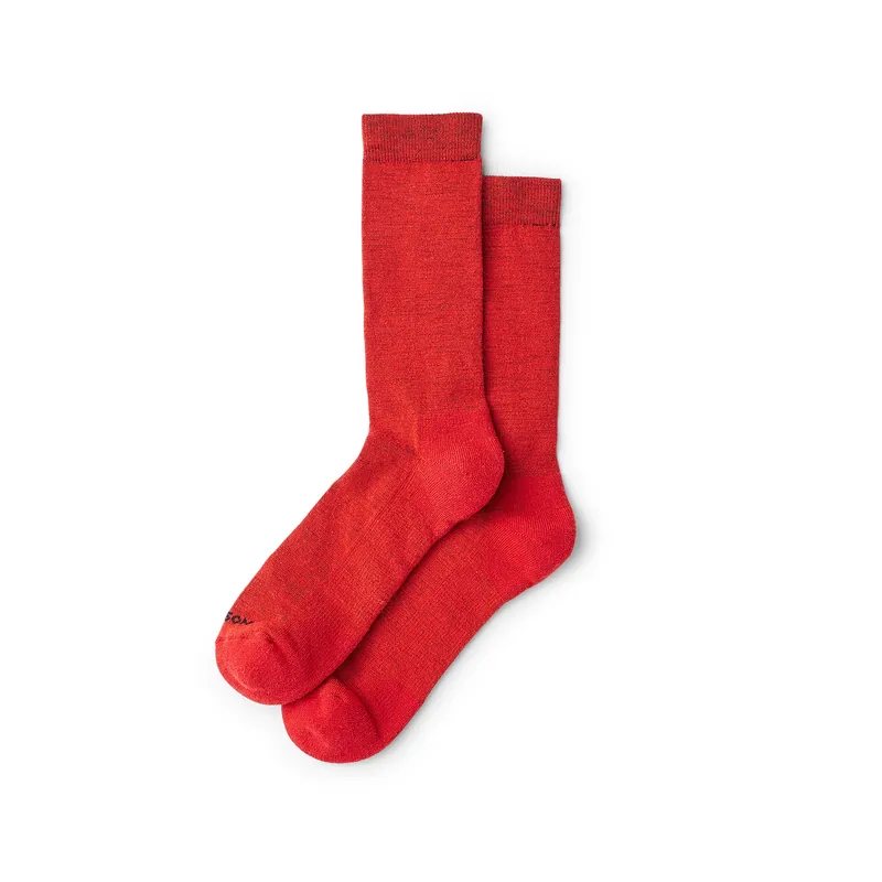Everyday Crew Sock - Red - Medium