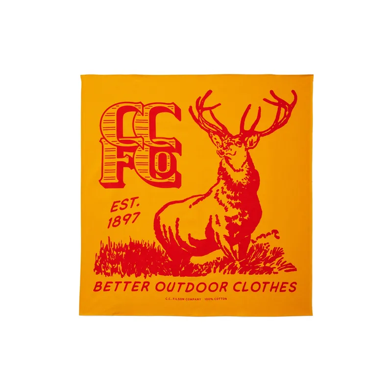 Elk Bandana - Gold