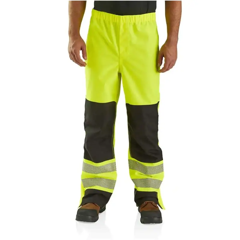 Men‘s High-visibility Class E Waterproof Pant - 323-brite Lime - 2XL-TALL