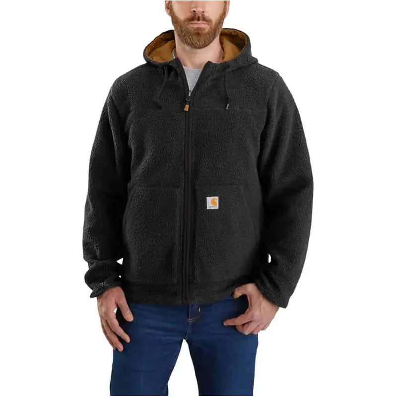 Men‘s Rain Defender Relaxed Fit Fleece Reversible Jacket - N05-black/carhartt Brown - XL-REG
