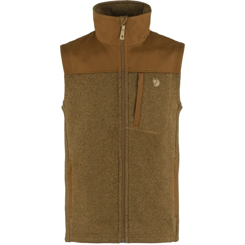 Men‘s Buck Fleece Vest - Chestnut - Medium