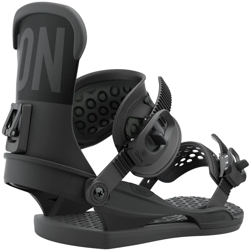 Milan Snowboard Bindings - Black - S 4-6.5