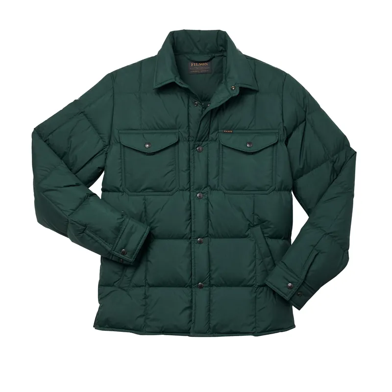 Men‘s Lightweight Down Jac-shirt - Fir - XL