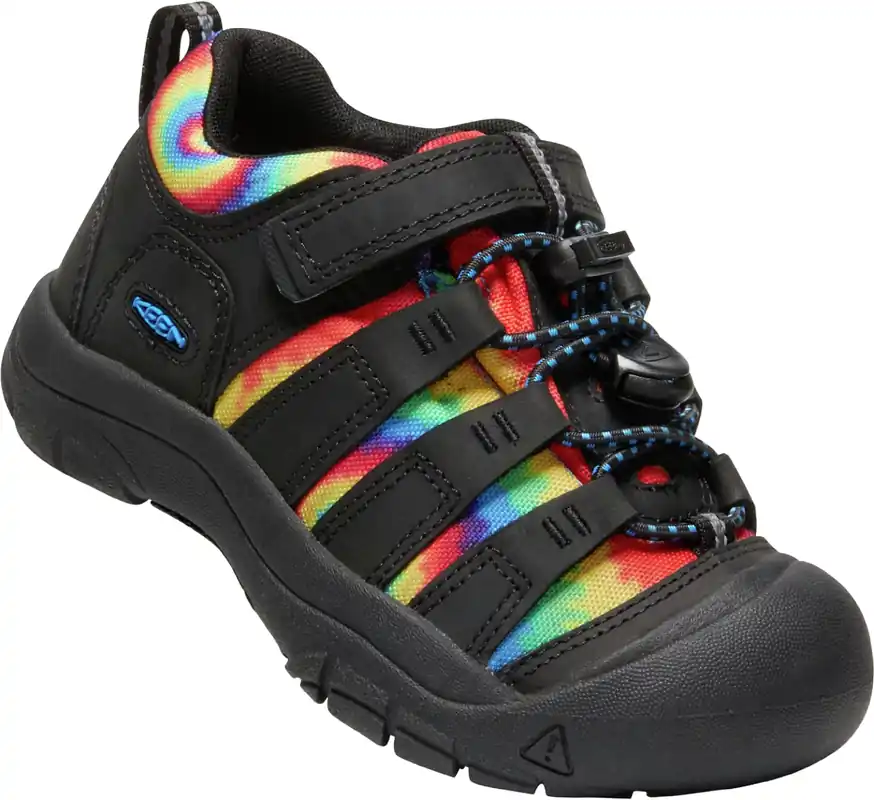 Kid‘s Newport Shoe - Black/original Tie Dye - 8