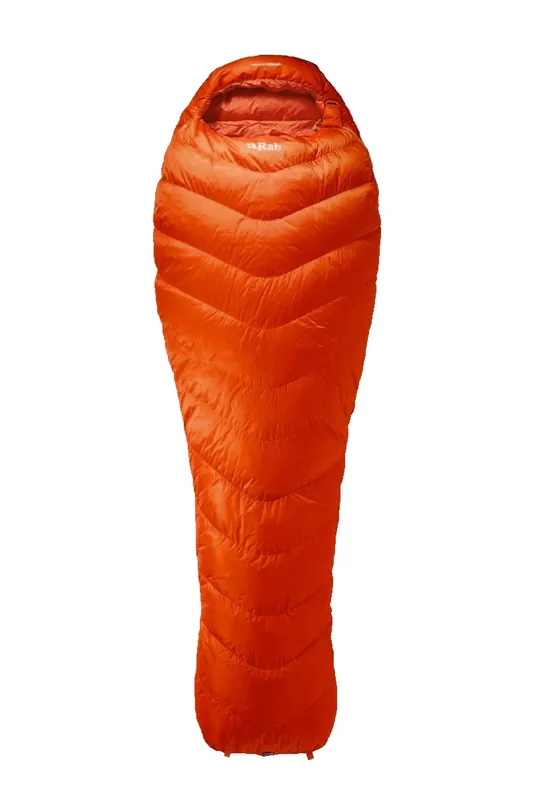 Rab Neutrino 200 Sleeping Bag - Firecracker - Right Zip