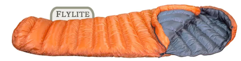 Flylite - Orange/grey - 5ft 6in Left Zip