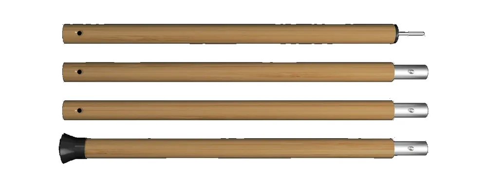 Wood Pole - 120 cm