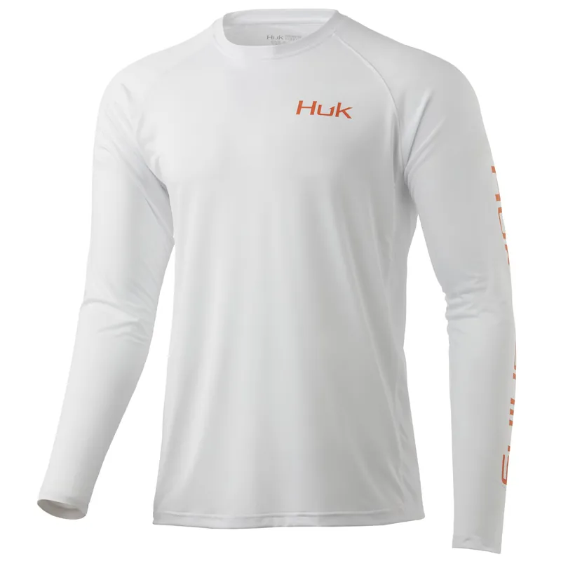 Men‘s Vc Hog Snapper Long Sleeve - White - 2XL