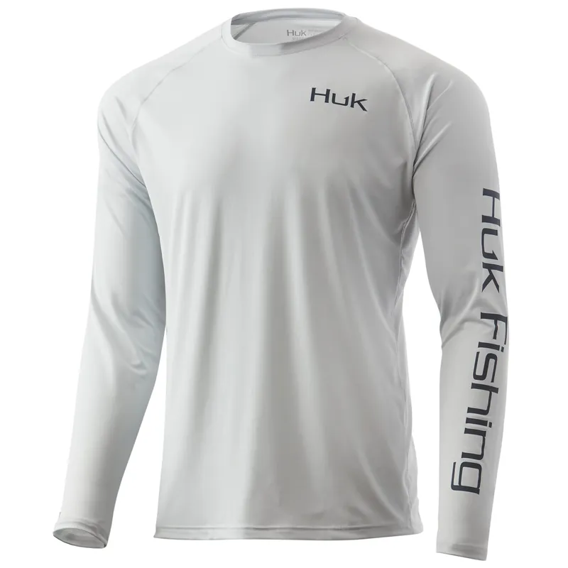 Men‘s Vc Bone Fish Long Sleeve - Glacier - Small