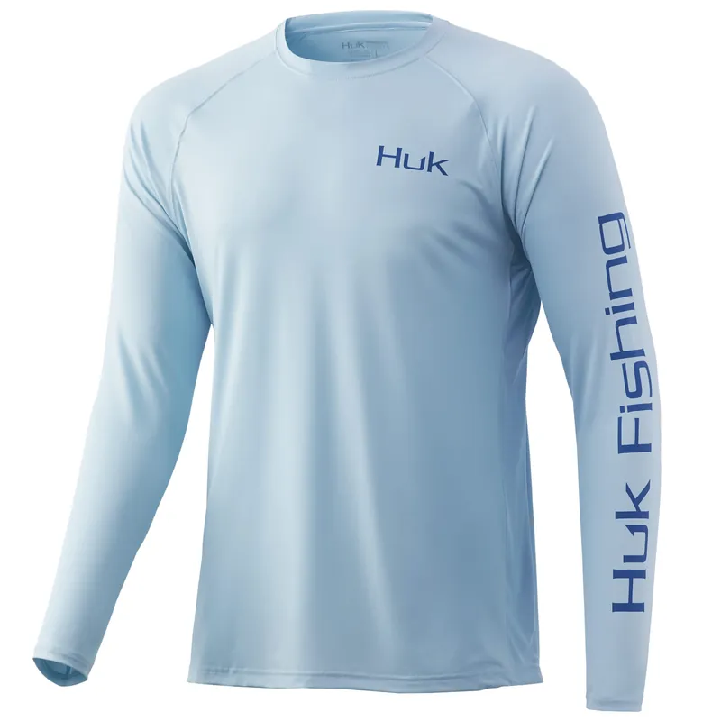 Men‘s Vc Premium Quality Long Sleeve - Ice Blue - Medium
