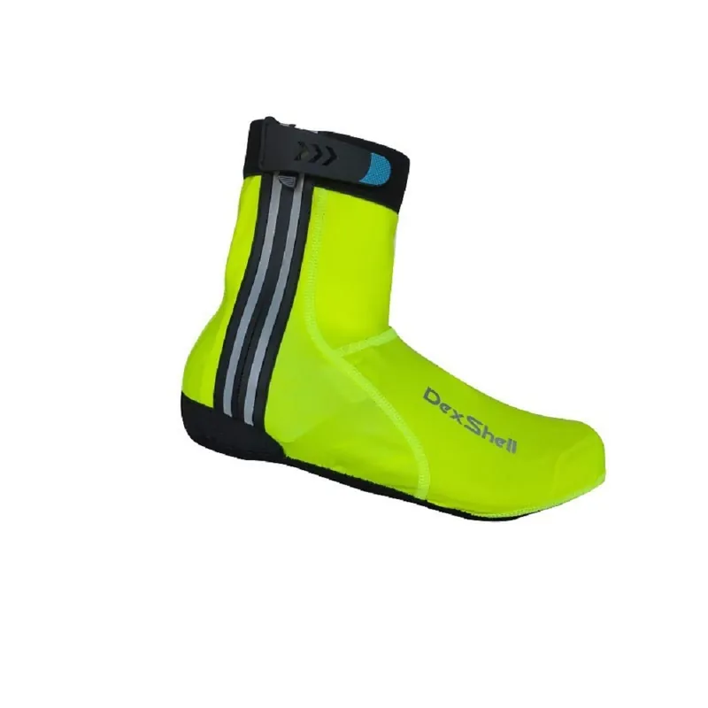 Light Weight Overshoes - Hi-vis Yellow - Medium