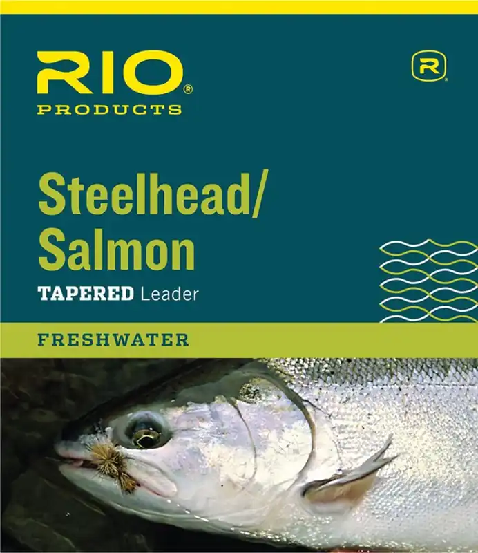 Salmon/steelhead Leader 3-pack - Glacial Green - 9ft 10lb