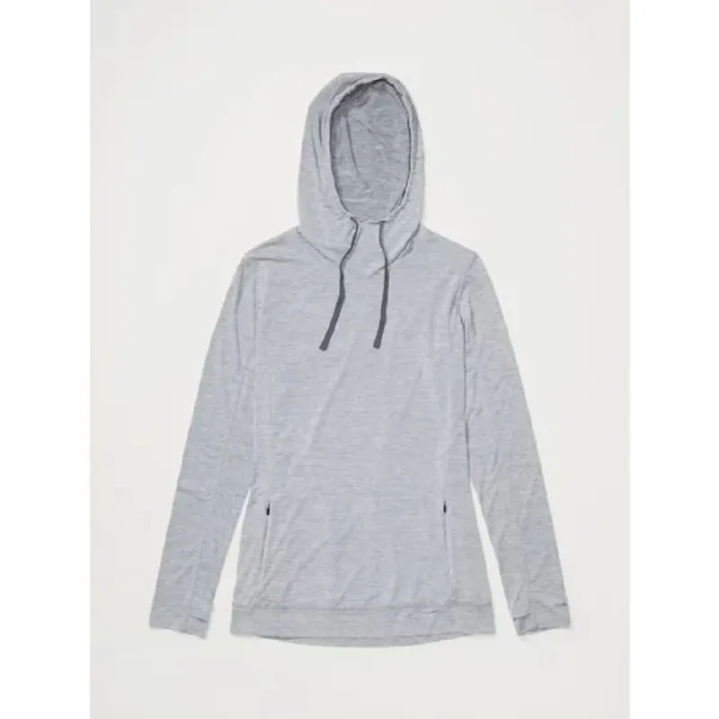 Women‘s Bugs Away Sol Cool Kaliani Hoody - Steel Onyx Heather - XS