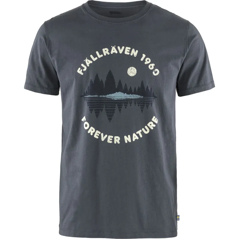 Men‘s Forest Mirror T-shirt - Navy - XS