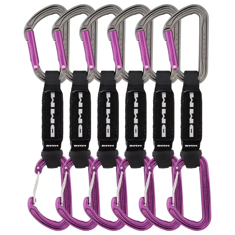 Shadow/spectre Hybrid Quickdraw 6 Pack - Titanium/purple - 12 cm