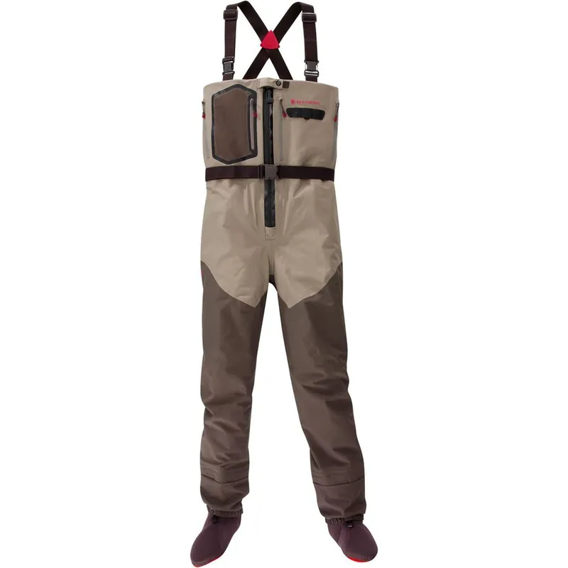 Redington Men‘s Sonic-pro Hdz Wader - Clay/dark Earth - Large Short