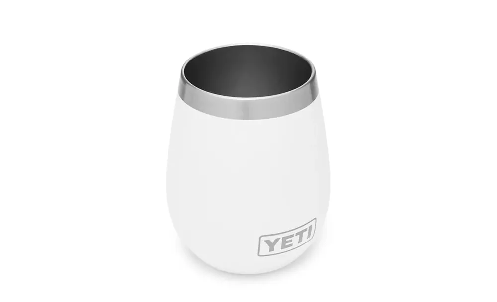 Rambler 10 Oz Wine Tumbler - White