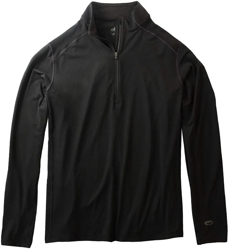 Men‘s Clima-tek Zip-t - Black - Medium