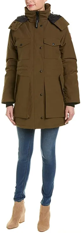 Women‘s Gabriola Parka - Military Green - XS