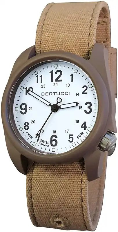 Dx3 Canvas - White W/ Ombra Brown - Sahara Comfort Canvas