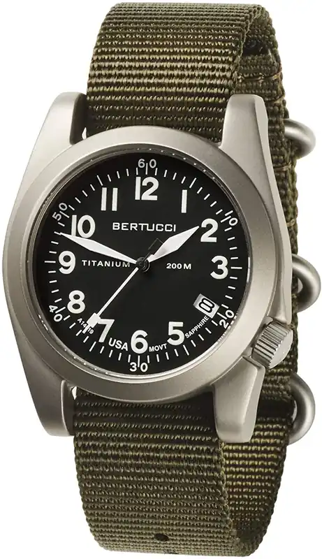 A-11t Americana - Black - Defender Olive Nylon - W/ Sapphire