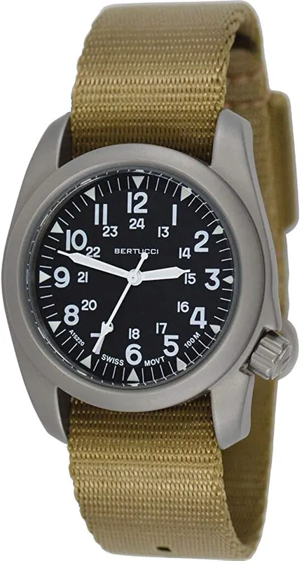 A-2s Vintage - Black - Field Khaki Comfort-webb