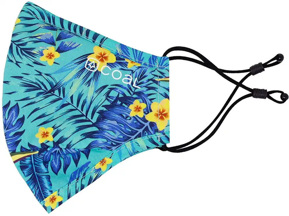 Ergo Mask - Turquoise Tropical - Large