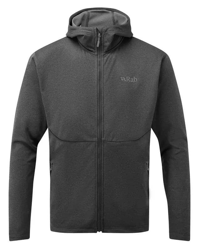 Rab Men‘s Geon Hoody - Black/Steel Marl - Large