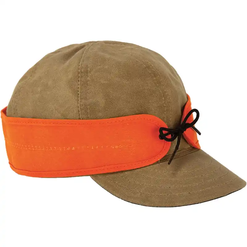 Insulated Waxed Cap - Sand/blaze Orange - 7