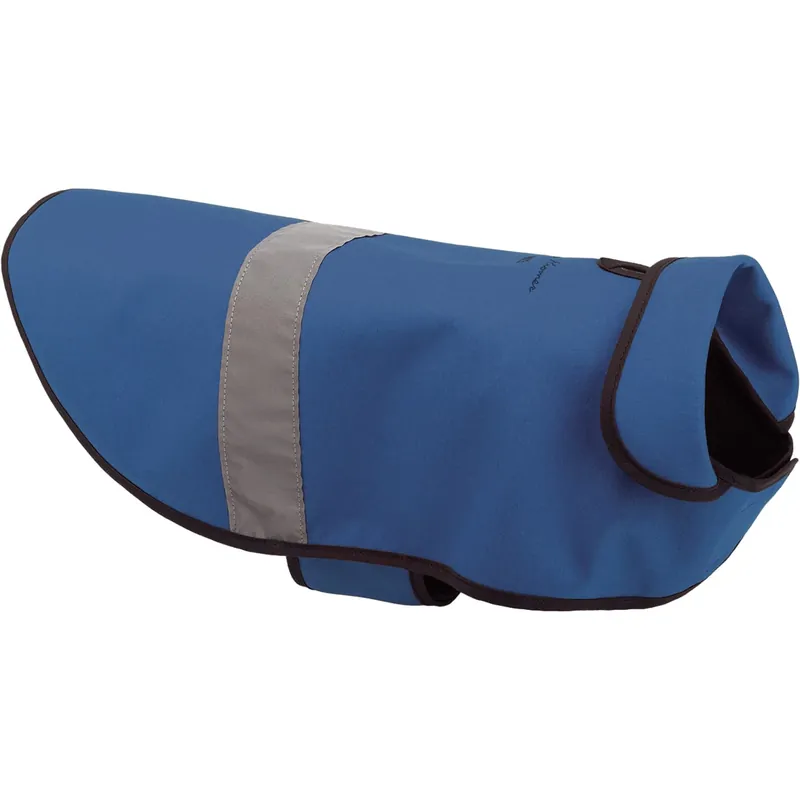 Dog Jacket Softshell - Blue - Medium