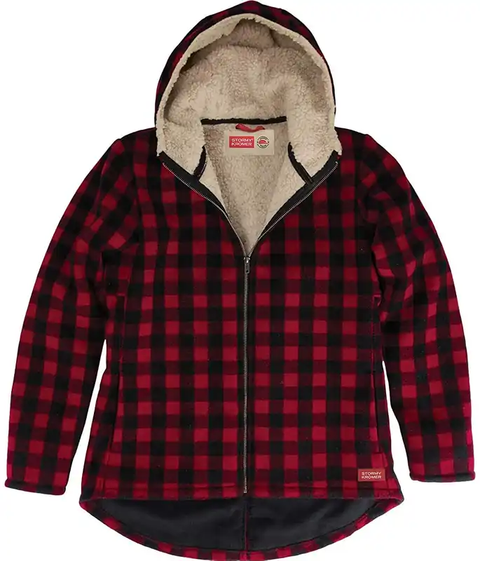 Women‘s Swallowtail Jacket - Red/black - Large